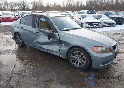 2007 BMW 328I from USA, damaged, VIN WBAVA335X7PG53416